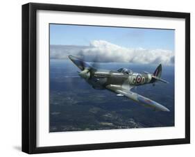 Supermarine Spitfire Mk.XVI Fighter Warbird of the Royal Air Force-Stocktrek Images-Framed Photographic Print