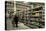 Supermarket Interior, Dieppe, Normandy, France-Nelly Boyd-Stretched Canvas