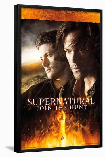 Supernatural - Fire-Trends International-Framed Poster