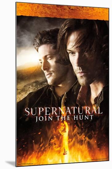 Supernatural - Fire-Trends International-Mounted Poster