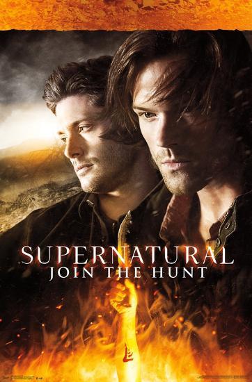 Supernatural- Join The Hunt-null-Lamina Framed Poster