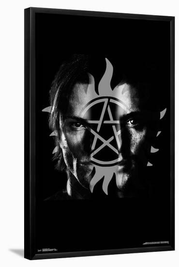 SUPERNATURAL - SPLIT-null-Framed Poster