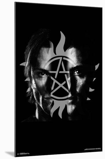 SUPERNATURAL - SPLIT-null-Mounted Poster