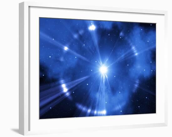 Supernova Explosion, Artwork-Mehau Kulyk-Framed Photographic Print