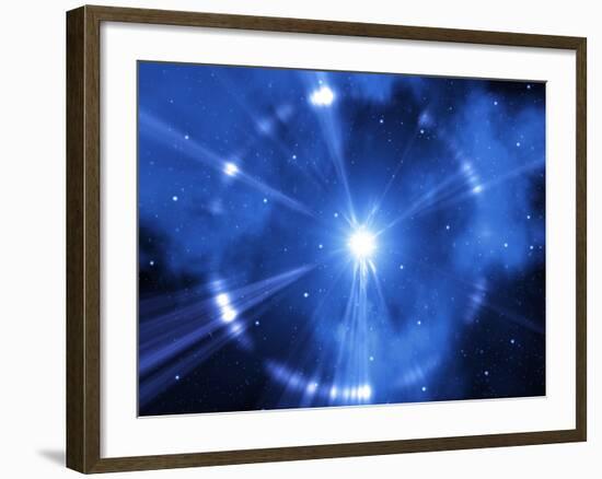 Supernova Explosion, Artwork-Mehau Kulyk-Framed Photographic Print