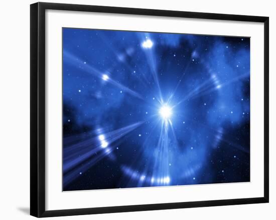 Supernova Explosion, Artwork-Mehau Kulyk-Framed Photographic Print