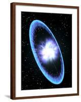 Supernova Explosion-Roger Harris-Framed Photographic Print
