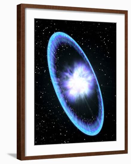 Supernova Explosion-Roger Harris-Framed Photographic Print