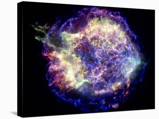 Supernova Remnant Cassiopeia A, X-ray-null-Stretched Canvas