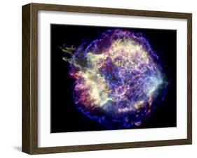 Supernova Remnant Cassiopeia A, X-ray-null-Framed Photographic Print