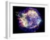 Supernova Remnant Cassiopeia A, X-ray-null-Framed Photographic Print