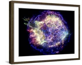 Supernova Remnant Cassiopeia A, X-ray-null-Framed Photographic Print