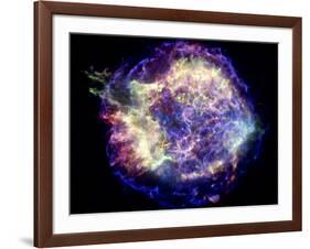 Supernova Remnant Cassiopeia A, X-ray-null-Framed Photographic Print