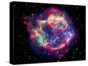 Supernova Remnant Cassiopeia A-Stocktrek Images-Stretched Canvas