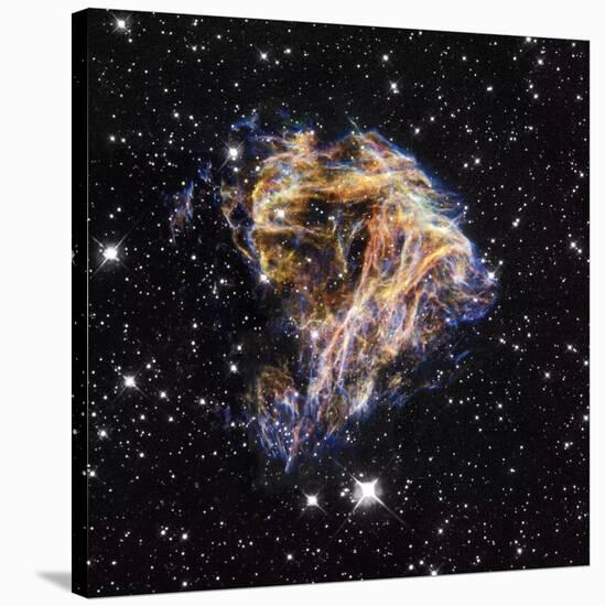 Supernova Remnant LMC N 49-null-Stretched Canvas