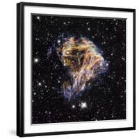 Supernova Remnant LMC N 49-null-Framed Photographic Print