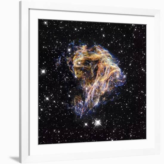 Supernova Remnant LMC N 49-null-Framed Photographic Print