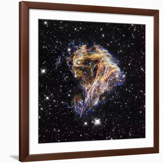 Supernova Remnant LMC N 49-null-Framed Photographic Print
