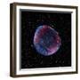 Supernova Remnant SN1006, Composite Image-null-Framed Premium Photographic Print