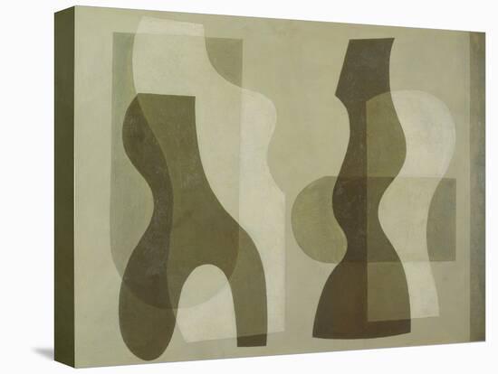 Superposed Forms-Jessica Dismorr-Stretched Canvas