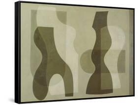 Superposed Forms-Jessica Dismorr-Framed Stretched Canvas