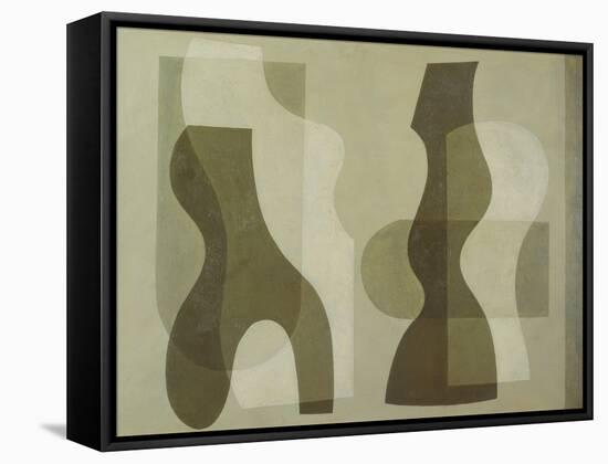 Superposed Forms-Jessica Dismorr-Framed Stretched Canvas