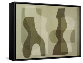 Superposed Forms-Jessica Dismorr-Framed Stretched Canvas