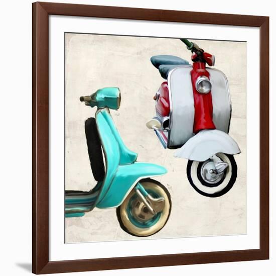 Superscooters I-Teo Rizzardi-Framed Art Print
