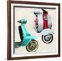 Superscooters I-Teo Rizzardi-Framed Art Print