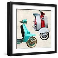 Superscooters I-Teo Rizzardi-Framed Art Print