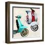 Superscooters I-Teo Rizzardi-Framed Art Print