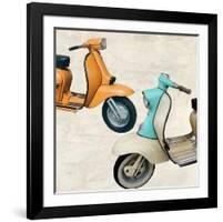 Superscooters II-Teo Rizzardi-Framed Art Print