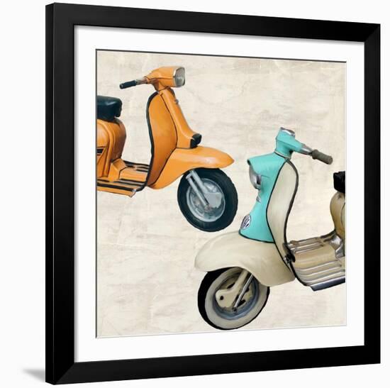 Superscooters II-Teo Rizzardi-Framed Art Print