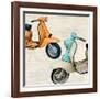 Superscooters II-Teo Rizzardi-Framed Art Print