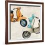 Superscooters II-Teo Rizzardi-Framed Art Print