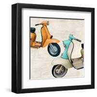 Superscooters II-Teo Rizzardi-Framed Art Print