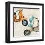 Superscooters II-Teo Rizzardi-Framed Art Print