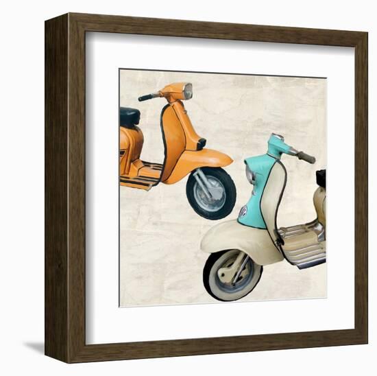 Superscooters II-Teo Rizzardi-Framed Art Print