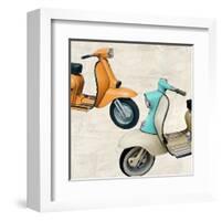 Superscooters II-Teo Rizzardi-Framed Art Print