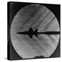 Supersonic Shocks Waves Attached to Small Scale Model of X-15 Experiment Rocket Plane, Mar 23, 1962-null-Stretched Canvas