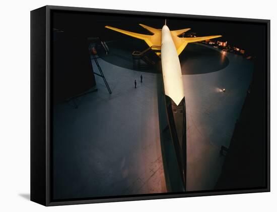 Supersonic Transport Mockup-null-Framed Stretched Canvas