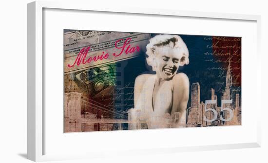 Superstar I - Panorama-Tom Frazier-Framed Giclee Print