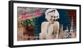 Superstar I - Panorama-Tom Frazier-Framed Giclee Print