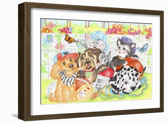 Superstars-Karen Middleton-Framed Giclee Print