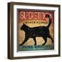 Superstition Black Pepper Cat-Ryan Fowler-Framed Art Print