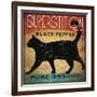 Superstition Black Pepper Cat-Ryan Fowler-Framed Art Print