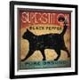 Superstition Black Pepper Cat-Ryan Fowler-Framed Art Print