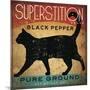 Superstition Black Pepper Cat-Ryan Fowler-Mounted Art Print