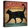 Superstition Black Pepper Cat-Ryan Fowler-Stretched Canvas