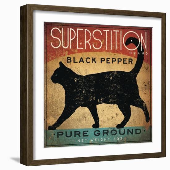 Superstition Black Pepper Cat-Ryan Fowler-Framed Art Print